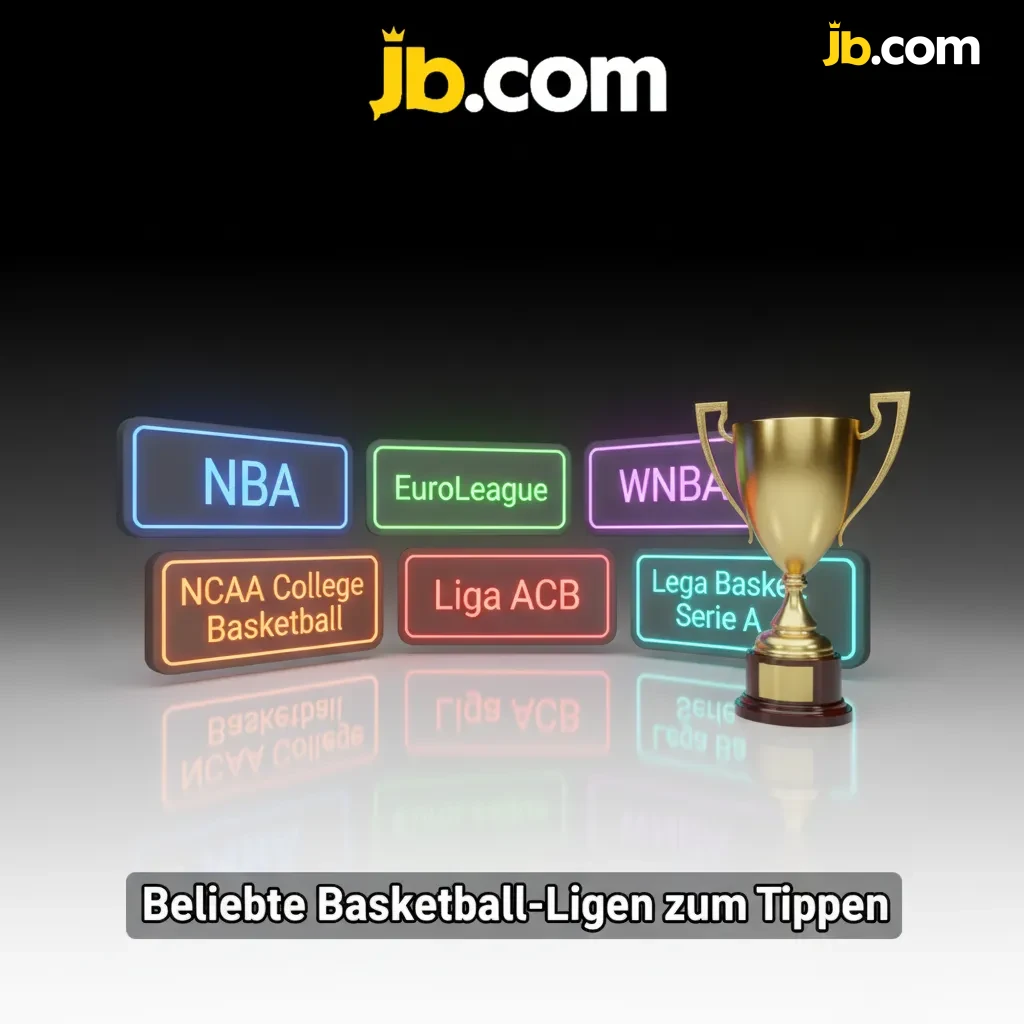 Top-Basketballligen für Wetten: NBA, EuroLeague, BSL, EuroCup, BBL, ACB, NCAA; Pre‑Match & Live je nach Spielplan.