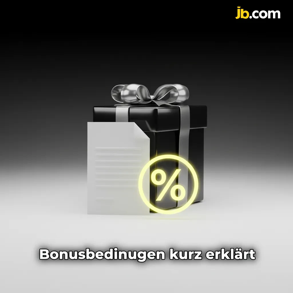 Grafik mit Bonusbedingungen: 18+, AT, Mindesteinzahlung, Umsatz vor Auszahlung, Frist, Max-Einsatz, FB/FS, 1 Code, KYC