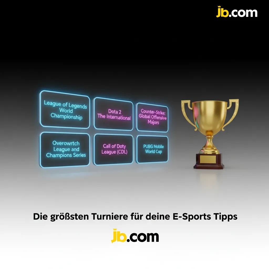 Tabelle: Größte E-Sport-Turniere nach Spiel (CS2, Dota 2, LoL, Valorant, StarCraft II, Rocket League, Mobile Legends)