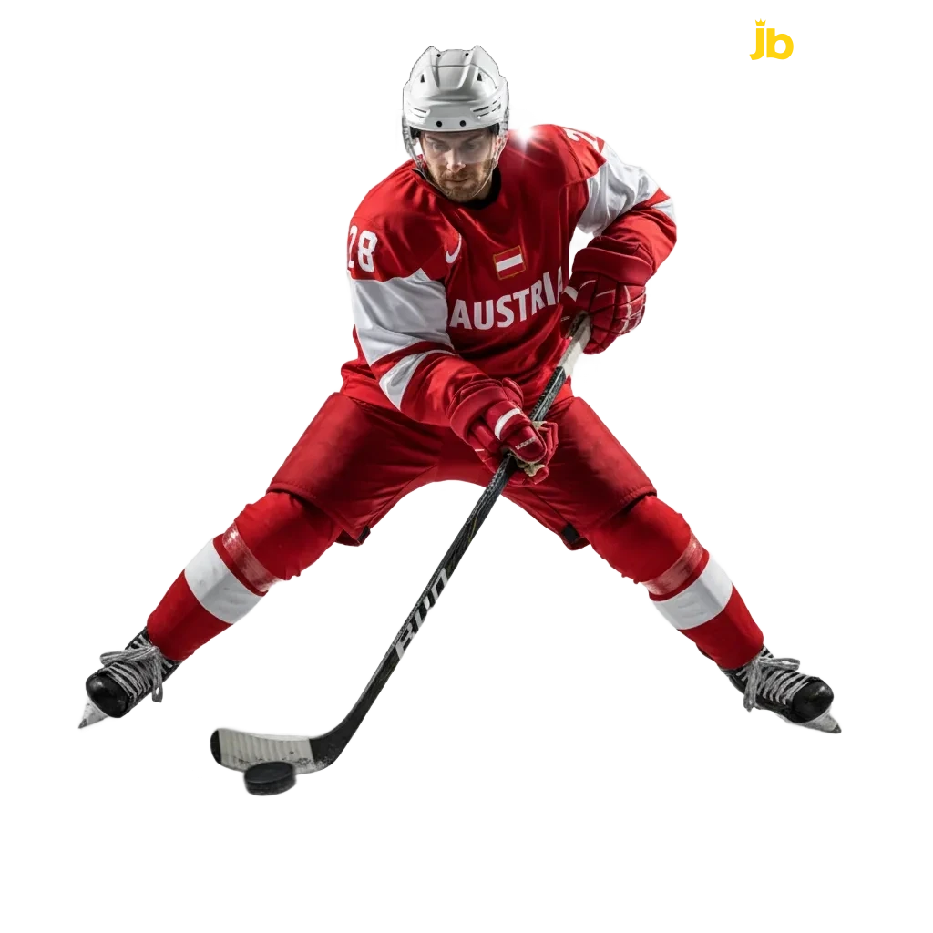 JB Casino Eishockey-Wetten: Live-Quoten, Pre-Match-Märkte, Cash Out und Bonus für Neukunden in Österreich