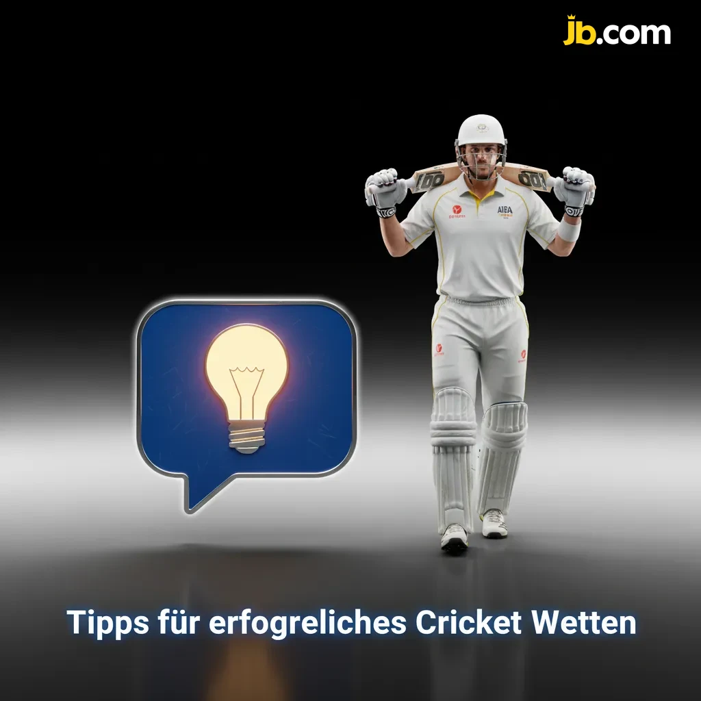 Infografik zu Cricket-Wetten: Form & Kader, Pitch/Wetter, Venue, Matchups, Einsatz, Quoten, Tools; verantwortungsvoll.