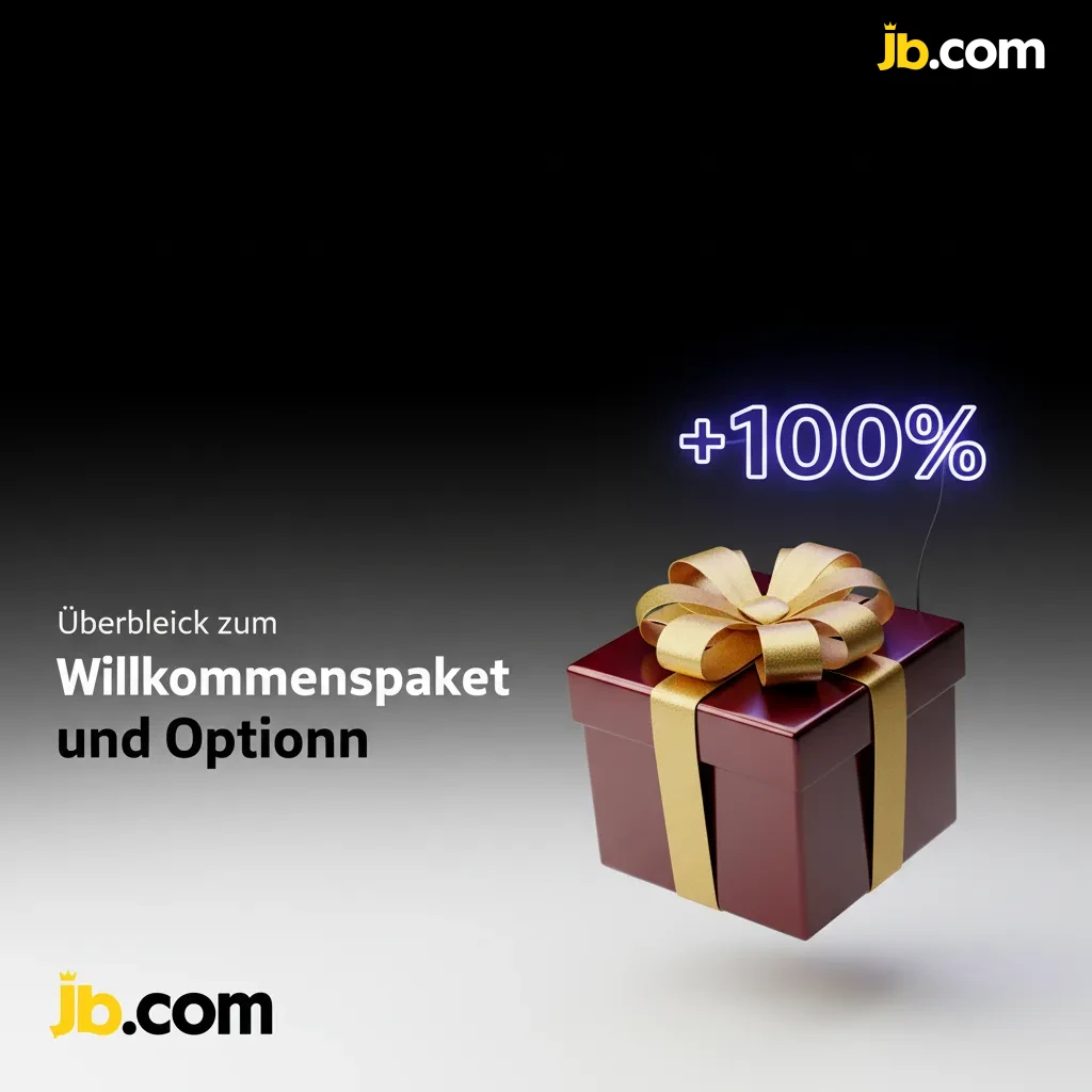 JB Casino Willkommensbonus: 120% bis 300€, 400 Freispiele, 20 Freebets; Umsatzbedingungen und 10€ Mindesteinzahlung.