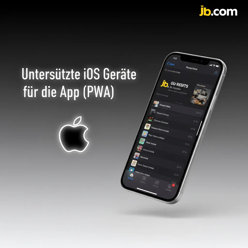 Liste unterstützter iOS-Geräte für die PWA: iPhones ab iOS 13 (11–15, SE 2/3); Safari nötig; iPads via Safari.