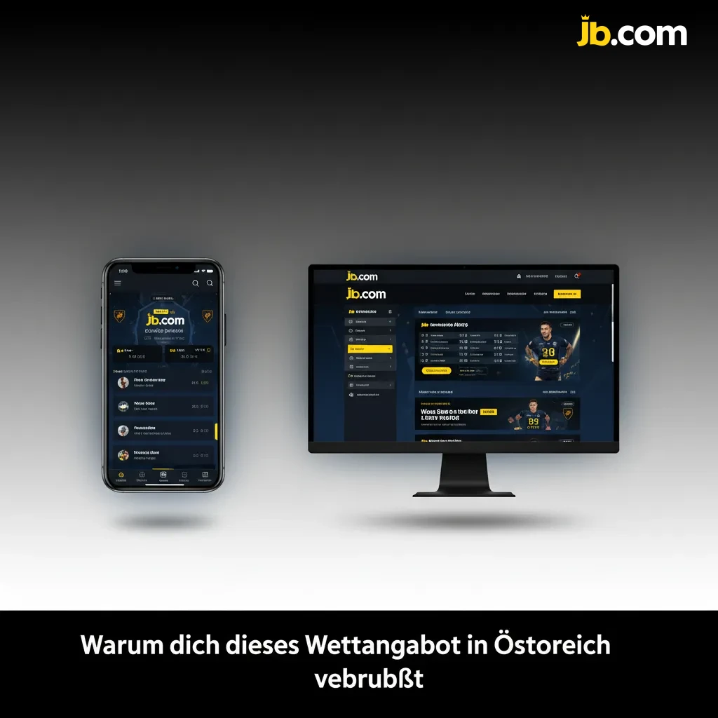 Promo-Grafik: Wettangebot für Österreich mit lokalen Ligen, hohen Quoten, Krypto-Zahlungen und Live-Statistiken.