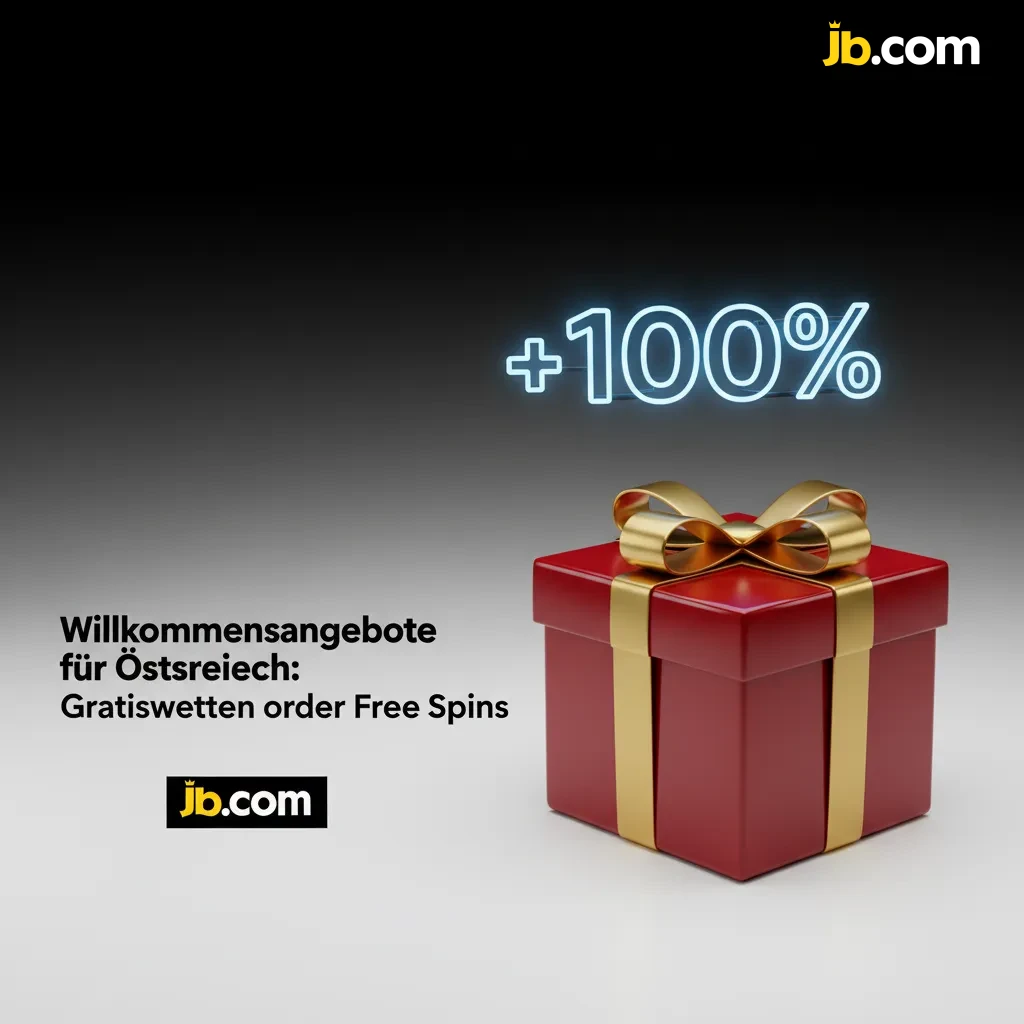 Banner: Willkommensangebote Österreich – bis zu 120% Bonus, 20 Gratiswetten oder 400 Free Spins, Bedingungen gelten.