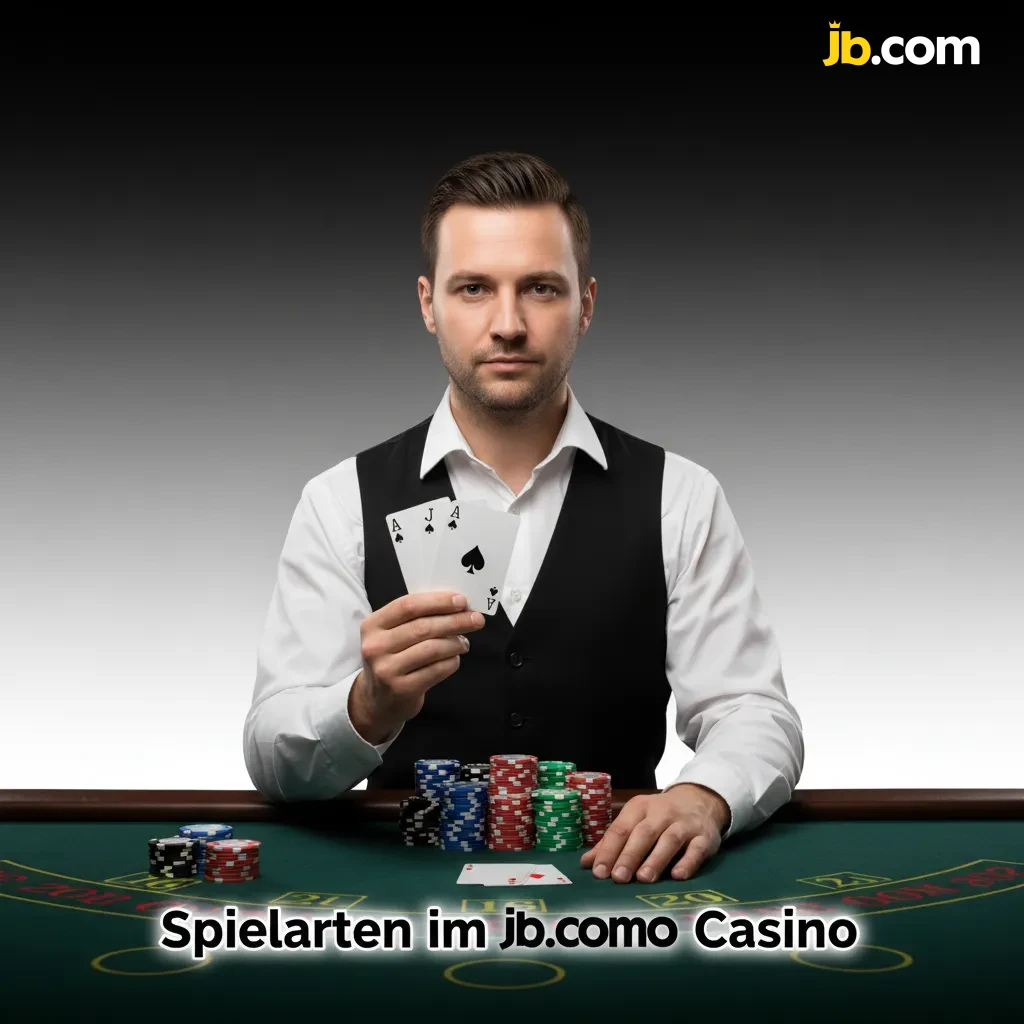 Infografik: Kategorien im JB Casino – Slots, Crash Games, Tischspiele, Jackpot-Slots, Video Poker, Instant Games.