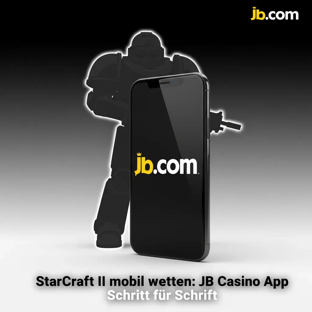Smartphone mit JB Casino App: StarCraft II Live-Wetten, iOS/Android Download, Login, Push-Alerts, Quoten, Cashout